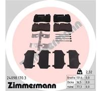 ZIMMERMANN 24098.170.3 Brake pad set