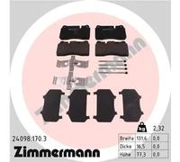ZIMMERMANN 24098.170.3 Brake pad set