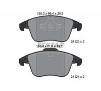 TEXTAR 2412301 Brake pad set
