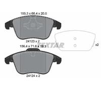 Front Brake Pad Set For Disc For Land Rover Range Rover Evoque MG TEXTAR 2412305