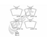 Brake pads 24135 00 704 00 BRECK for CITROËN PEUGEOT