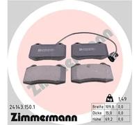 ZIMMERMANN 24143.150.1 Brake pad set