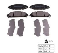 ZIMMERMANN 24164.175.1 Brake pad set