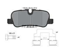 Textar 2419201 Brake Pad Set