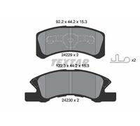 Textar 2422901 Brake Pad Set