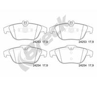 BRAKE PAD SET DISC BRAKE 24253 00 702 00 FOR MERCEDES-BENZ OM646.811/812 2.1L