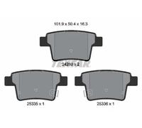 TEXTAR 2426001 Brake pad set