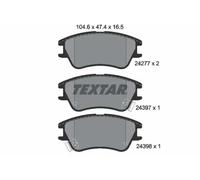 Brake Pads Set Front Textar 2427701 AC698281D 5810102A10 5810105A10 5810105A30