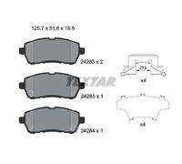 Brake pads 2428303 TEXTAR for SUZUKI DAIHATSU MAZDA FORD SUBARU
