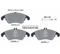 TEXTAR 2431001 Brake pad set