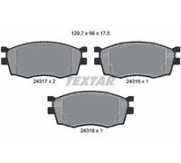 Brake pads 2431701 TEXTAR for KIA HYUNDAI