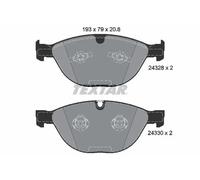 TEXTAR 2432801 Brake pad set