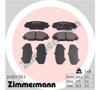 Brake pads 24337.175.1 ZIMMERMANN for TOYOTA RAV 4 III AURIS RAV 4 IV MIRAI