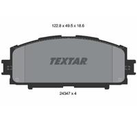 Brake Pads Set Front 2434701 Genuine OE Textar 3501140G08 0446562260