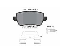 TEXTAR 2434802 Brake pad set