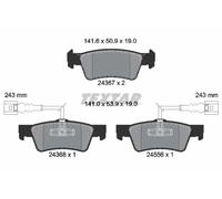✅Fits TEXTAR 2436701 BRAKE PADS /R/T5 03- 16" ⭐UK Seller⭐
