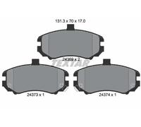 TEXTAR 2436901 Brake pad set