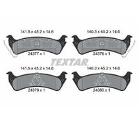 TEXTAR 2437701 Brake pad set
