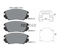 Textar Car Brake Pad Front Acoustic Wear Warning For Chevrolet 2441501