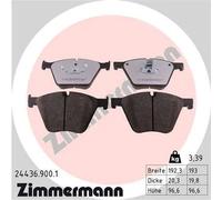 Brake pads 24436.900.1 ZIMMERMANN for BMW 7 X6 X5 5 Gran Turismo