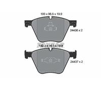 Front Brake Pad Set For Disc Fits BMW 5 Series 7 Series X5 X6 TEXTAR 2443601