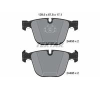Textar Car Brake Pad Rear Prepared For Wear Indicator For BMW 2445801