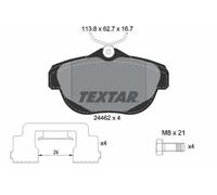 TEXTAR 2446201 Brake pad set