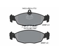 Textar 2448701 Brake Pad Set