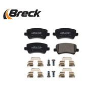 Brake pads 24496 00 702 00 BRECK for LAND ROVER FORD VOLVO