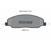 Brake pads 2451301 TEXTAR for FORD USA FORD AUSTRALIA