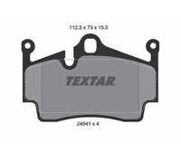 BRAKE PADS REAR Boxster 987 2.7L / 987C 2.7L 98735293901
