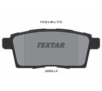 Fits TEXTAR 2454501 BRAKE PADS /R/MAZDA CX-9 3.5-3.7 07- ✅UK Seller