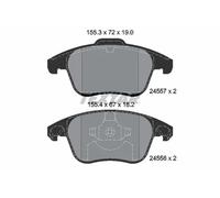 Textar Brake Pad Set 2455701 - Front - Fits Citroën C4 II/III, C4 Picasso, DS4/DS5, Peugeot