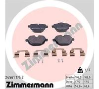 ZIMMERMANN 24561.175.2 Brake pad set