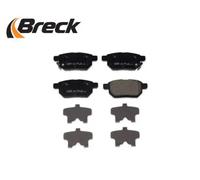 Brake pads 24610 00 704 10 BRECK for TOYOTA ASTON MARTIN SUBARU