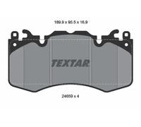 Genuine OE Textar Brake Pads Full Set Of 4 Front 2465901