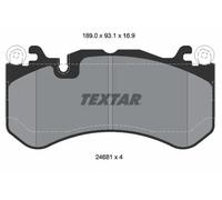 TEXTAR 2468101 Brake pad set