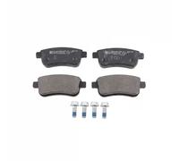 Brake pads 24820.160.1 ZIMMERMANN for RENAULT MEGANE III Coupe MEGANE CC FLUENCE
