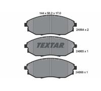 TEXTAR 2486401 Brake pad set