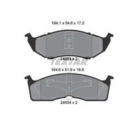 Brake pads 2495301 TEXTAR for CHRYSLER DODGE PLYMOUTH