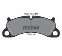 Textar Front Brake Pads fits Porsche 911 3.0 Carrera 4 GTS 2500301