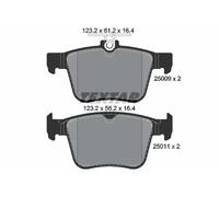Brake pads 2500901 TEXTAR for AUDI VW SKODA SEAT CUPRA