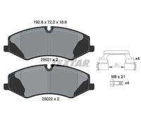 Brake pads 2502101 TEXTAR for LAND ROVER RANGE ROVER Mk III
