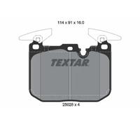 Brake Pad Set For Disc Front Fits BMW 1 Series 2 Series i8 X1 X2 TEXTAR 2502807