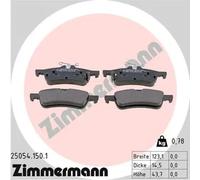 ZIMMERMANN 25054.150.1 Brake pad set