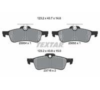 Textar Rear Brake Pads fits Honda Civic 2.0 i-VTEC Type-R 2505401