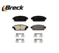 Brake pads 25096 00 704 20 BRECK for OPEL CHEVROLET VAUXHALL