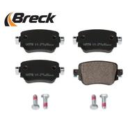 Brake pads 25110 00 704 00 BRECK for AUDI SEAT SKODA VW