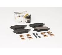 Brake pads 25134 00 701 00 BRECK for FORD FIESTA VI FIESTA Saloon B-MAX