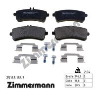 ZIMMERMANN 25163.185.3 Brake pad set